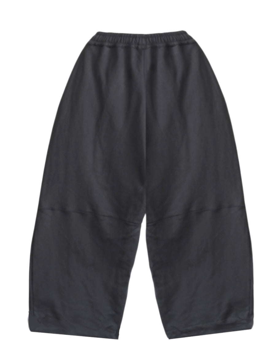 BUZO WIDE FRANELA GRIS OSCURO