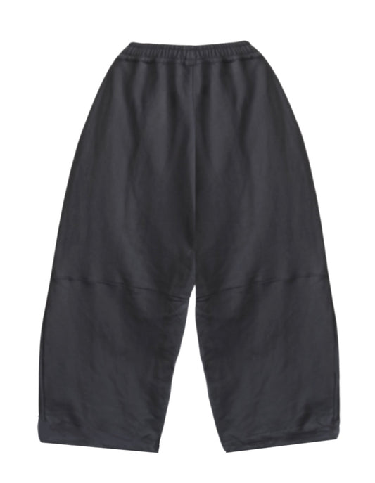 BUZO WIDE FRANELA GRIS OSCURO