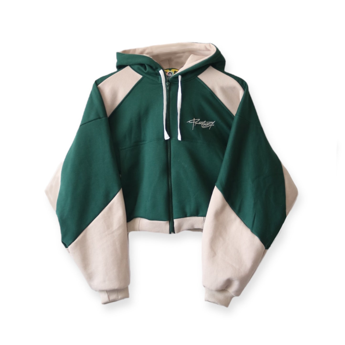 POLERÓN CROP ZIPPER CANGURO