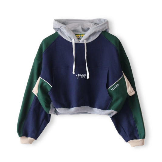 HOODIE CROP CANGURO - FRESH COLOURS