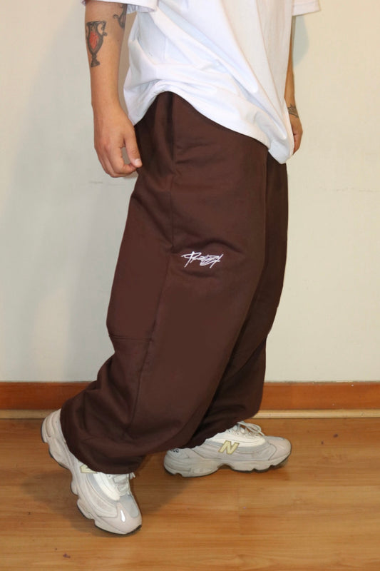 BUZO WIDE FRANELA CAFÉ