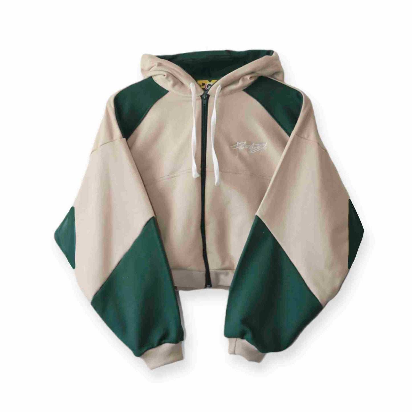 POLERÓN CROP ZIPPER CANGURO