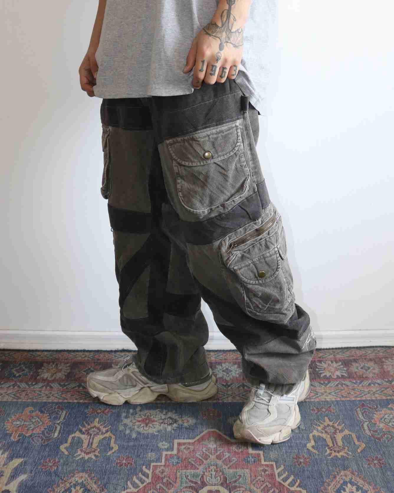 PANTALON WIDE CARGO