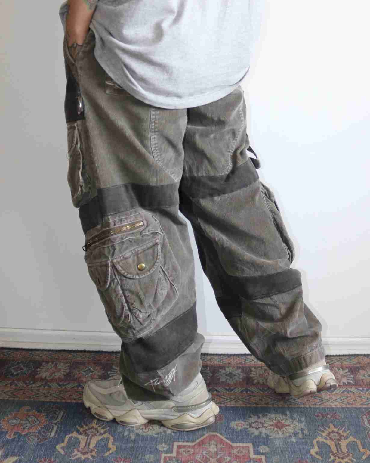 PANTALON WIDE CARGO