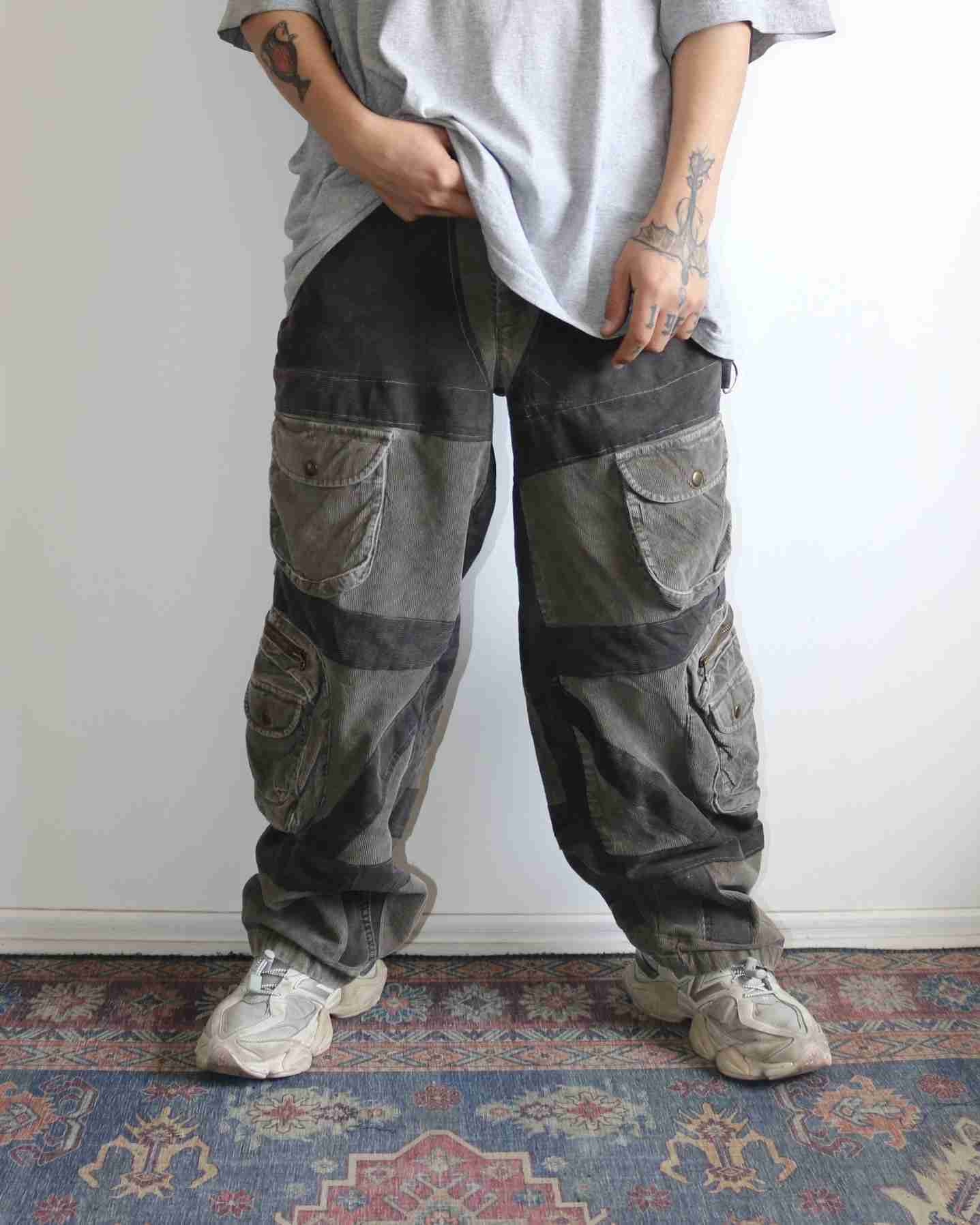 PANTALON WIDE CARGO