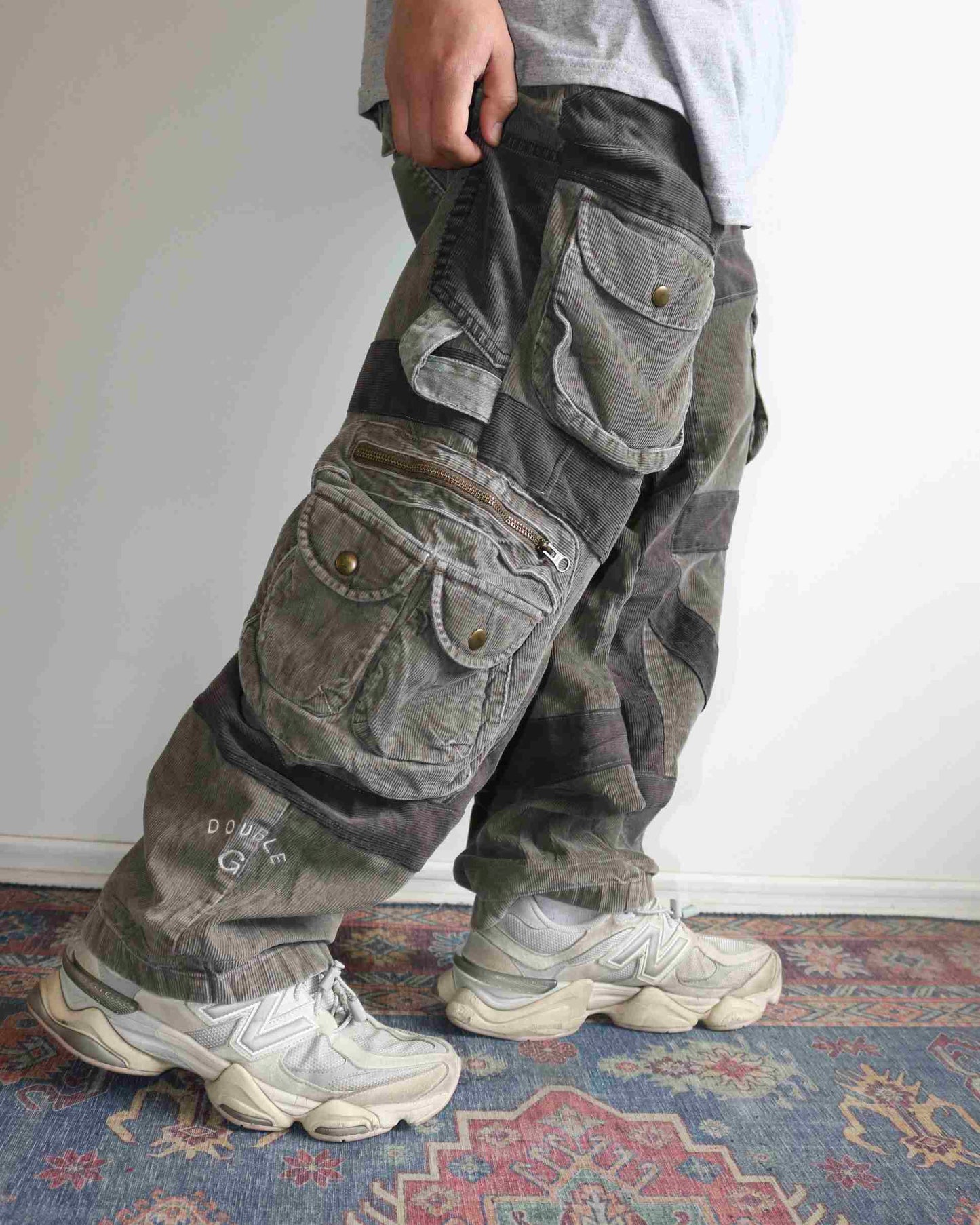 PANTALON WIDE CARGO
