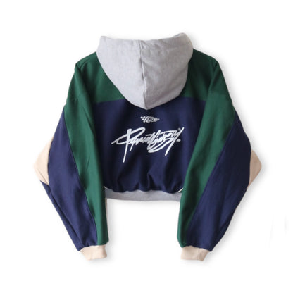 HOODIE CROP CANGURO - FRESH COLOURS