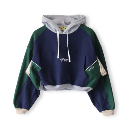 HOODIE CROP CANGURO - FRESH COLOURS