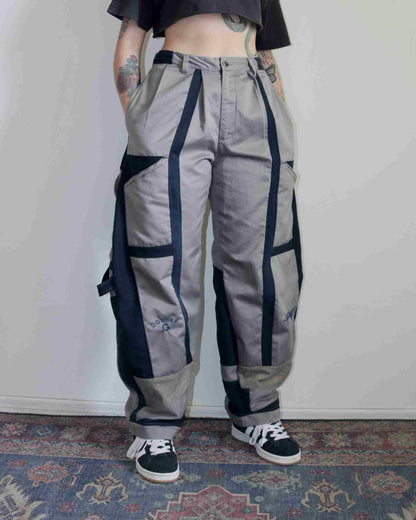PANTALON WIDE CARGO