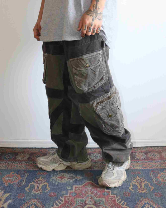 PANTALON WIDE CARGO