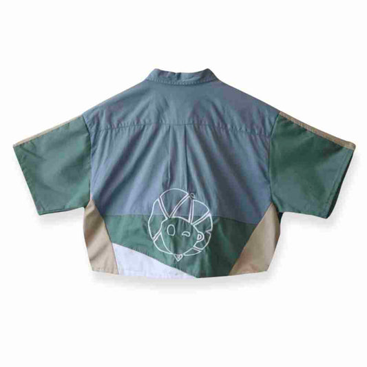 CAMISA CROP 01 of One